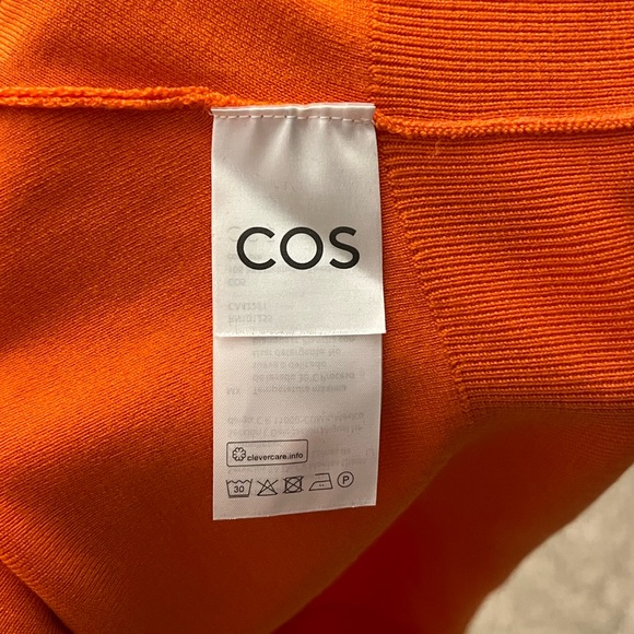 NWOT Cos orange cardigan xs - Picture 4 of 5